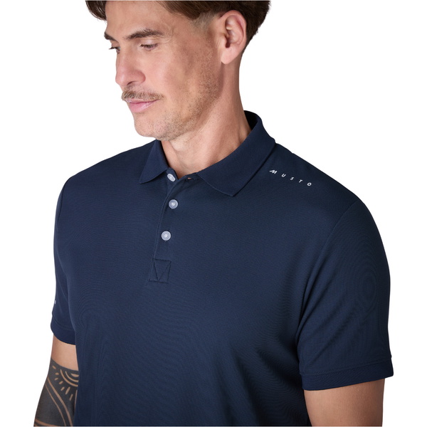 2026 Musto Herre Evo Crew Pro Lite Polo 84220 - Navy